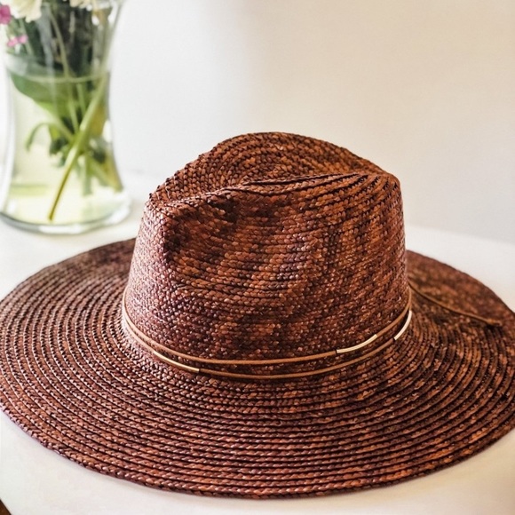 GIGI PIP Accessories - NEW Gigi Pip Isla Straw Fedora Hat. The perfect beach accessory for spri…